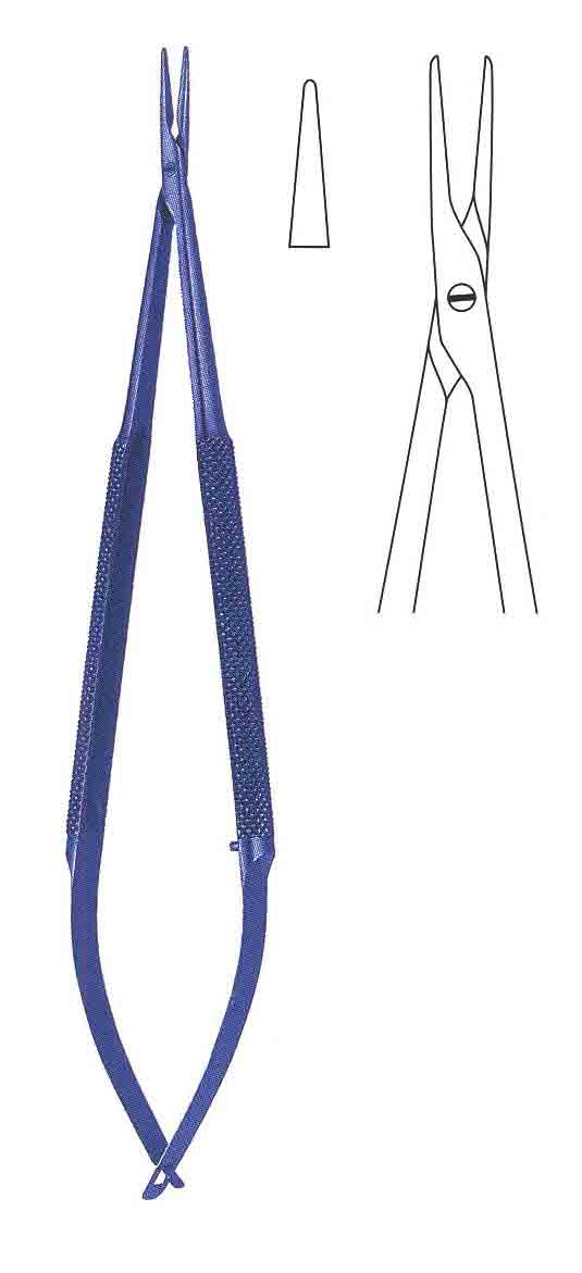 TİTANYUM MİKRO PORTEKÜ KİLİTSİZ DÜZ 21CM